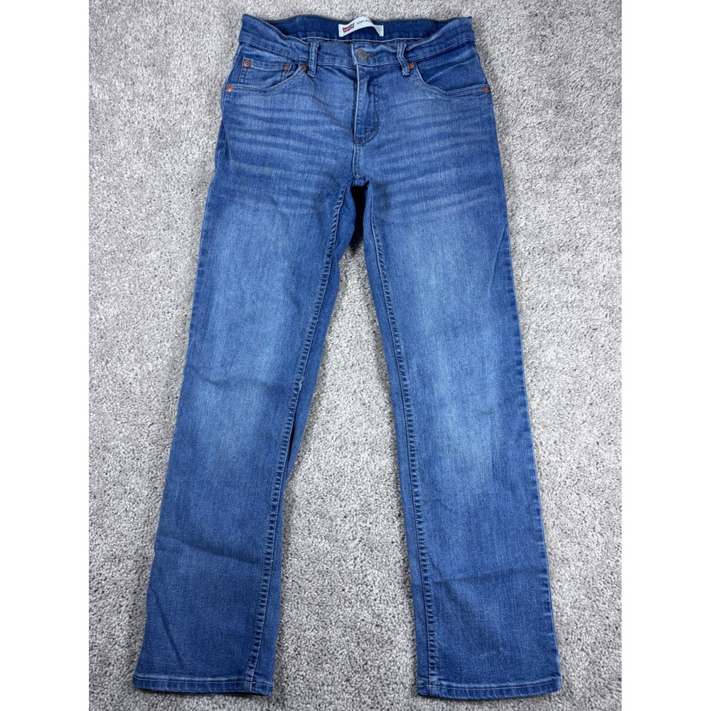 Levi Strauss Co 514 Straight Jeans Mens Size 28W x 28L Medium Wash Denim‎